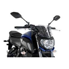 Windshield PUIG NEW. GEN SPORT 9666W, caurspīdīģs