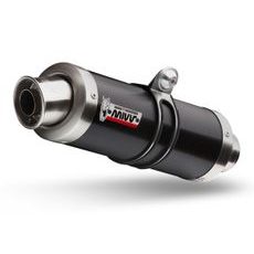 2 silencers kit MIVV GP D.031.LXB Steel Black d105