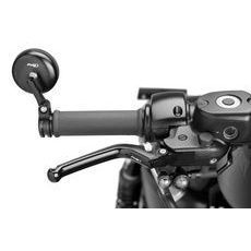 Brake lever without adapter PUIG HERITAGE 9995N unfoldable, melns