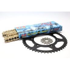 Chain kit D.I.D D.I.D + JT ZVM-X serie in gold color