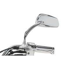 Atpakaļskata spogulis CUSTOMACCES KANSAS JR0014J stainless steel, pāris