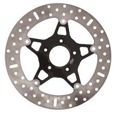 Bremžu disks EBC FSD004BLK Black chrome