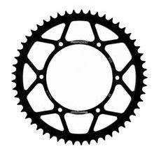 Aizmugurējais zobrats SUPERSPROX RFE-1133:53-BLK, melns 53T, 420