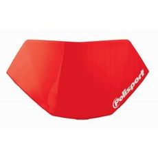 Headlight removable number plate POLISPORT HALO LED red CR 04