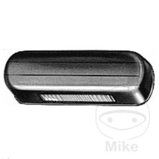 Number plate light JMP 30/14/6, melns