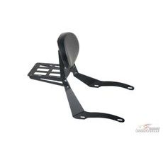 Sissybar plane CUSTOMACCES NON DETACHABLE RQ0043N, melns