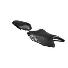 Comfort seat SHAD SHK0Z8300C black, with dark grey seams
