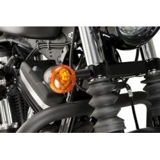 Turn indicator CUSTOMACCES REC001N, melns