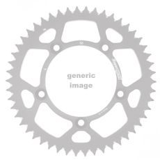 Rear ALU sprocket SUPERSPROX RAL-4:50-BLK, melns 50T, 420