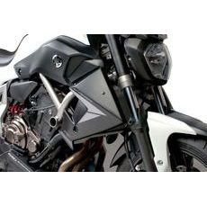 Radiator side panels PUIG 7561J matt black stickers included