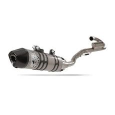 Full exhaust system 1x1 MIVV OVAL M.HO.032.S5C.F Titāna/Karbona vāks