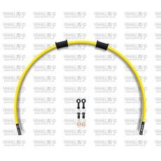Aizm. bremžu šļaukas kompl. Venhill POWERHOSEPLUS DUC-9022RB-YE (1 šļauka komplektā) Yellow hoses, black fittings