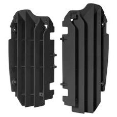Radiator louvers POLISPORT, melns
