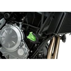 Spare rubber end protector PUIG R19 3148V green