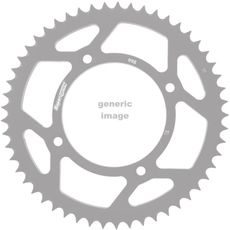Rear ALU sprocket SUPERSPROX RAL-998:55-BLK, melns 55T, 428