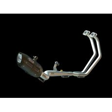 Full exhaust system 1x1 MIVV SUONO X.YA.0008.S9 Steel Black