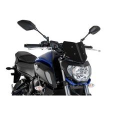 Windshield PUIG NEW. GEN SPORT 9666C carbon look