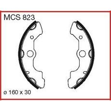 BREMŽU LOKI LUCAS MCS 823