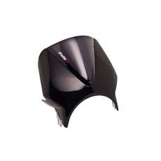 Windshield PUIG VISION 005NF black/dark smoke