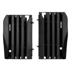 Radiator louvers POLISPORT, melns
