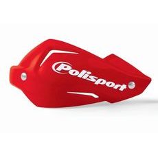 Handguard POLISPORT TOUQUET with bolts red CR 04