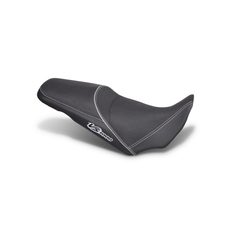 Comfort seat SHAD SHS0V1400H heated black/white, grey seams