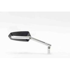 Atpakaļskata spogulis PUIG F1 009DN anodized aluminium / black right (including adapter)