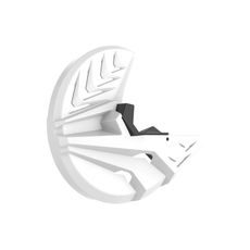 Disc & bottom fork protector POLISPORT PERFORMANCE Balts/melns