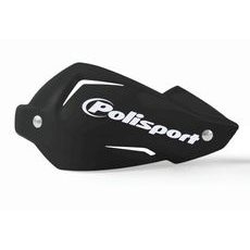 Handguard POLISPORT TOUQUET with bolts, melns