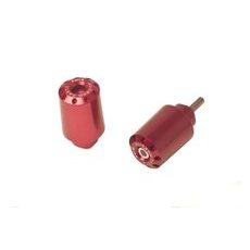 Bar ends PUIG LONG 5618R sarkans
