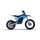 Torrot Motocross One bērnu elektriskais motocikls, 3-7 gadi, balts/zils bērnu e-motocikls
