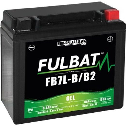 GĒLA AKUMULATORS FULBAT FB7L-B/B2 GEL (YB7L-B/B2 GEL)