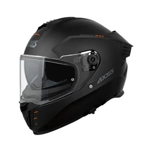 FULL FACE ĶIVERE AXXIS HAWK SV SOLID A1 MATĒTA MELNA XS