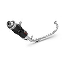 Celoten izpušni sistem 1x1 MIVV GP Y.047.LXB steel black d105