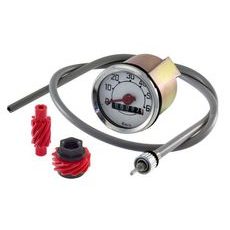 Speedometer complete RMS 163680104 round type up to 60 km/h