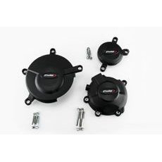 Engine protective covers PUIG 20124N črna included right, left and alternator caps