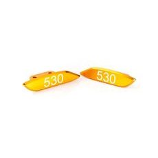 Base caps for OEM rear mirrors PUIG 7511O zlata par