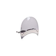 Windshield PUIG ROADSTER 0444H smoke universal, fixations on front forks