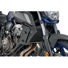 Radiator side panels PUIG 9730J matt black stickers included
