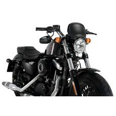 Windshield PUIG FRONTAL PLATE 20399J matt black