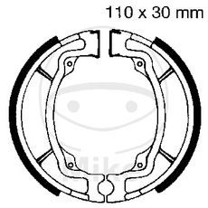 Brake shoe set EBC S603 includings springs
