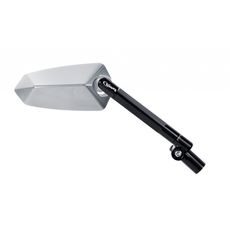 Vzvratno ogledalo PUIG F1.1. 017DN anodized aluminium / black right (including adapter)