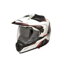 Touring helmet CASSIDA TOUR GLOBE black/ white/ red 2XL