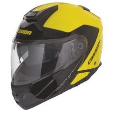 Full face helmet CASSIDA VELOCITY ST 2.1 yellow fluo / black XL