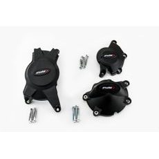 Engine protective covers PUIG 20125N črna included right, left and alternator caps