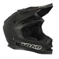 MX čelada YOKO SCRAMBLE matte black XS