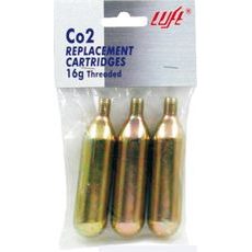 CO2 cartridge with thread WAG 588080190 16gr (1 pieces)