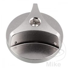 Oil filler cap PRO BOLT aluminium srebrna
