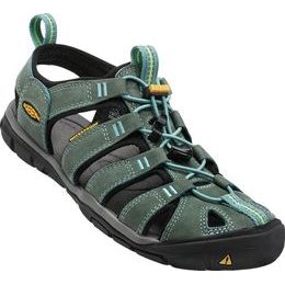 Dámské sandále Keen Clearwater CNX Leather mineral blue/yellow