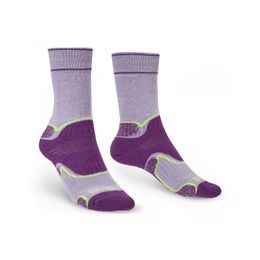 Dámské ponožky Bridgedale Hike MW MP Boot lilac/purple